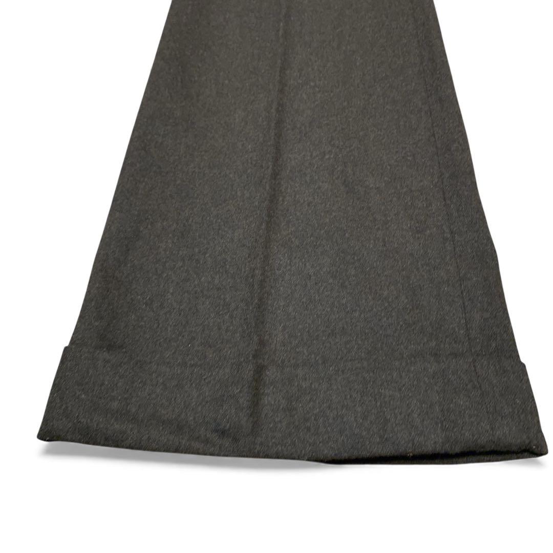 新品未使用GAPカシミヤウールスラックス　ブーツカット　ベルボトム　ブラウン