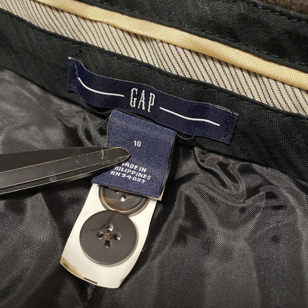 新品未使用GAPカシミヤウールスラックス　ブーツカット　ベルボトム　ブラウン
