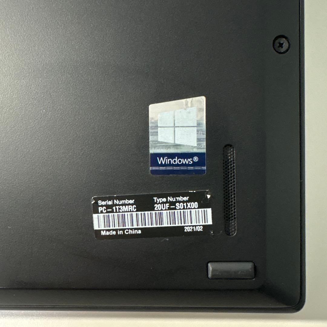 Ryzen5Pro搭載LenovoThinkPad X13⭐︎Win11初期設定済