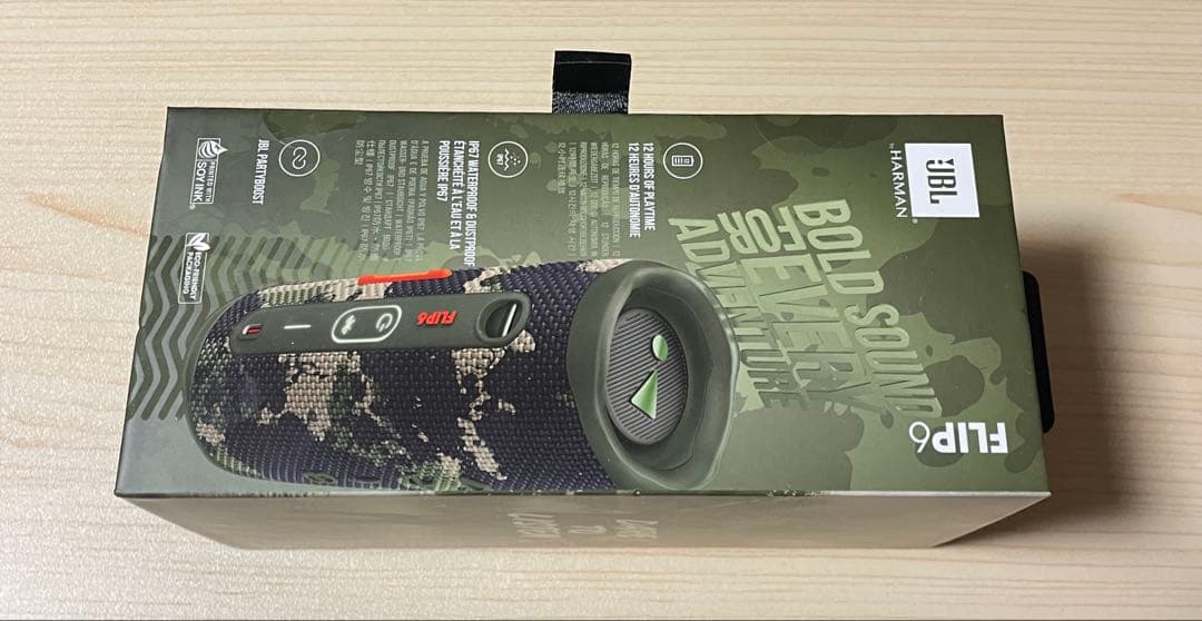 JBL FLIP6 ワイヤレススピーカー スクワッド