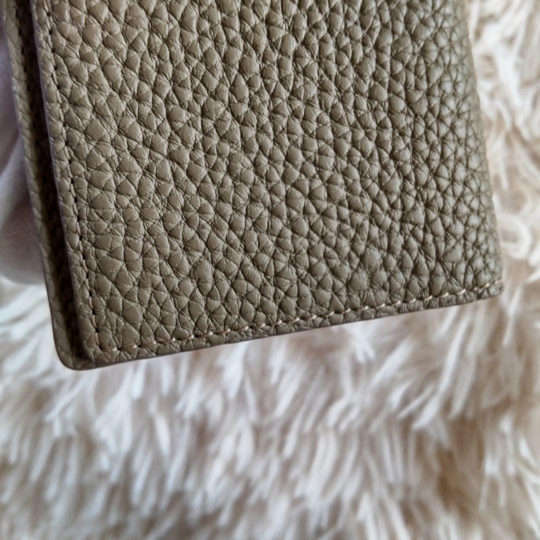 美品✨ボナペンチュラ エトープ 名刺入れ カードケース ロゴ刻印 スレ無し