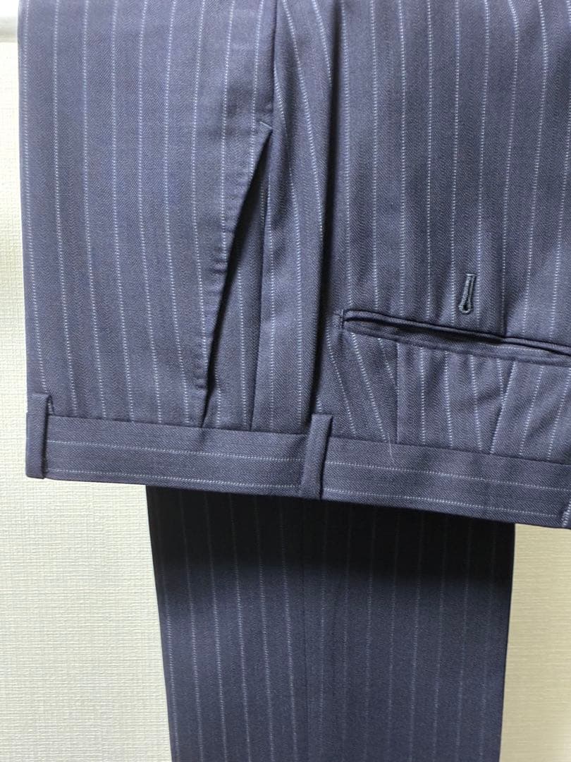 SHIPS シップス 日本製 リングヂャケット ネイビー スーツ サイズ46