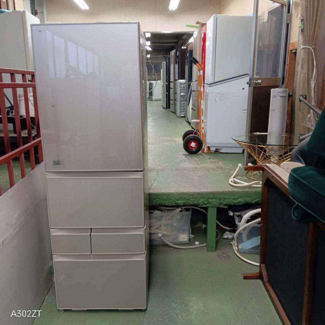 464 送料設置無料 東芝　自動製氷機能付き大型冷蔵庫　410L 洗濯機在庫あり