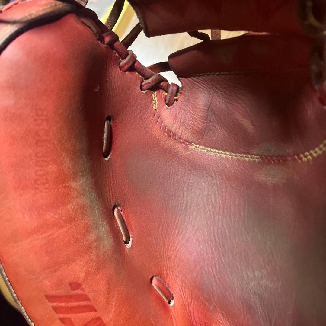 ZETT 一般軟式用キャッチャーミット 右投げ用 レッド 早い者勝ちです！