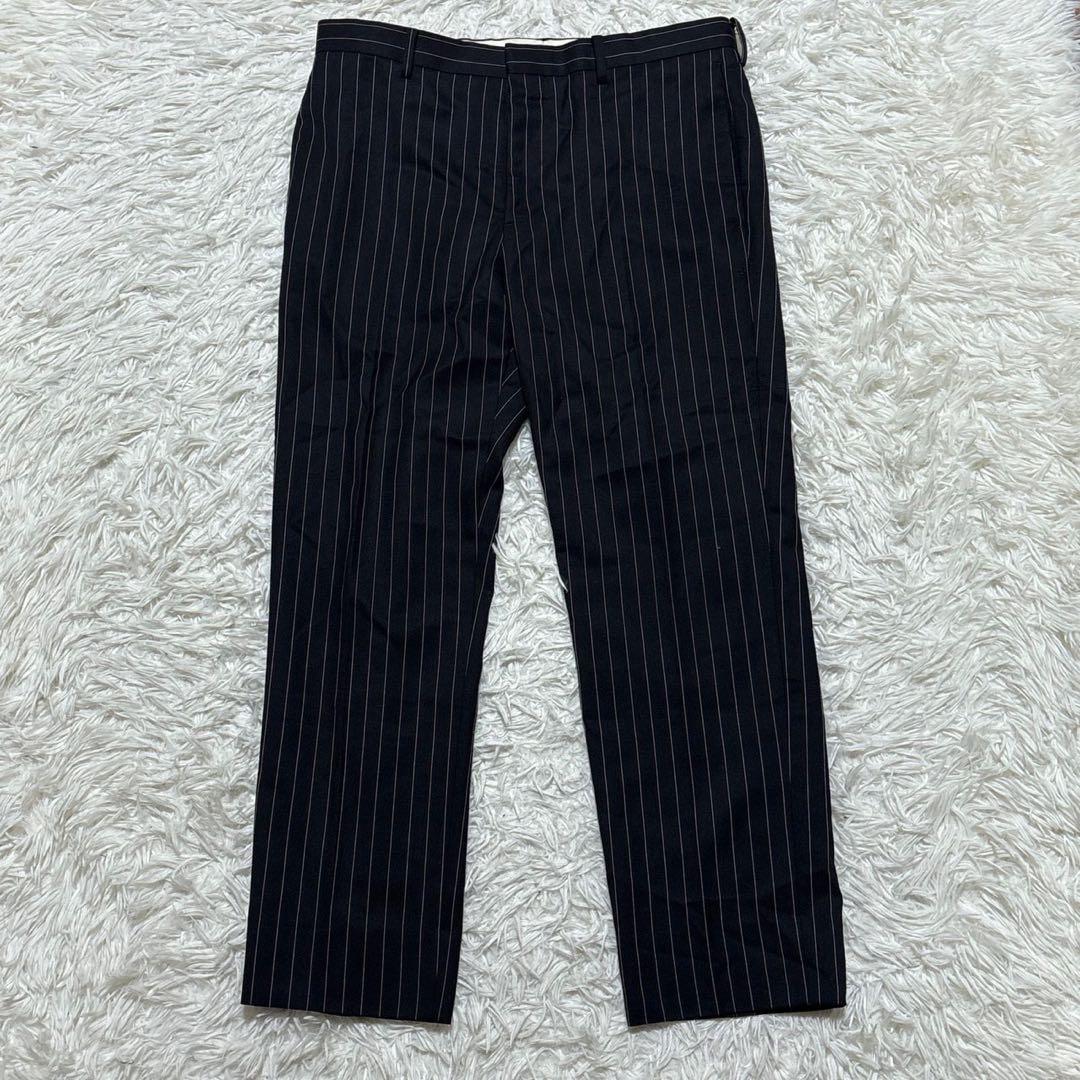 WACKOMARIA ストライプ　スラックス