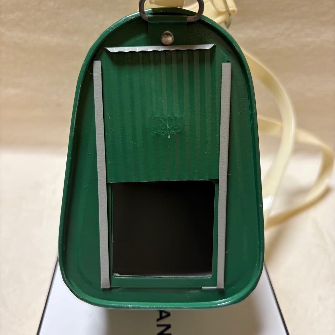 昭和レトロ 〔30年代〕山本商店 虫籠 緑色 金属製