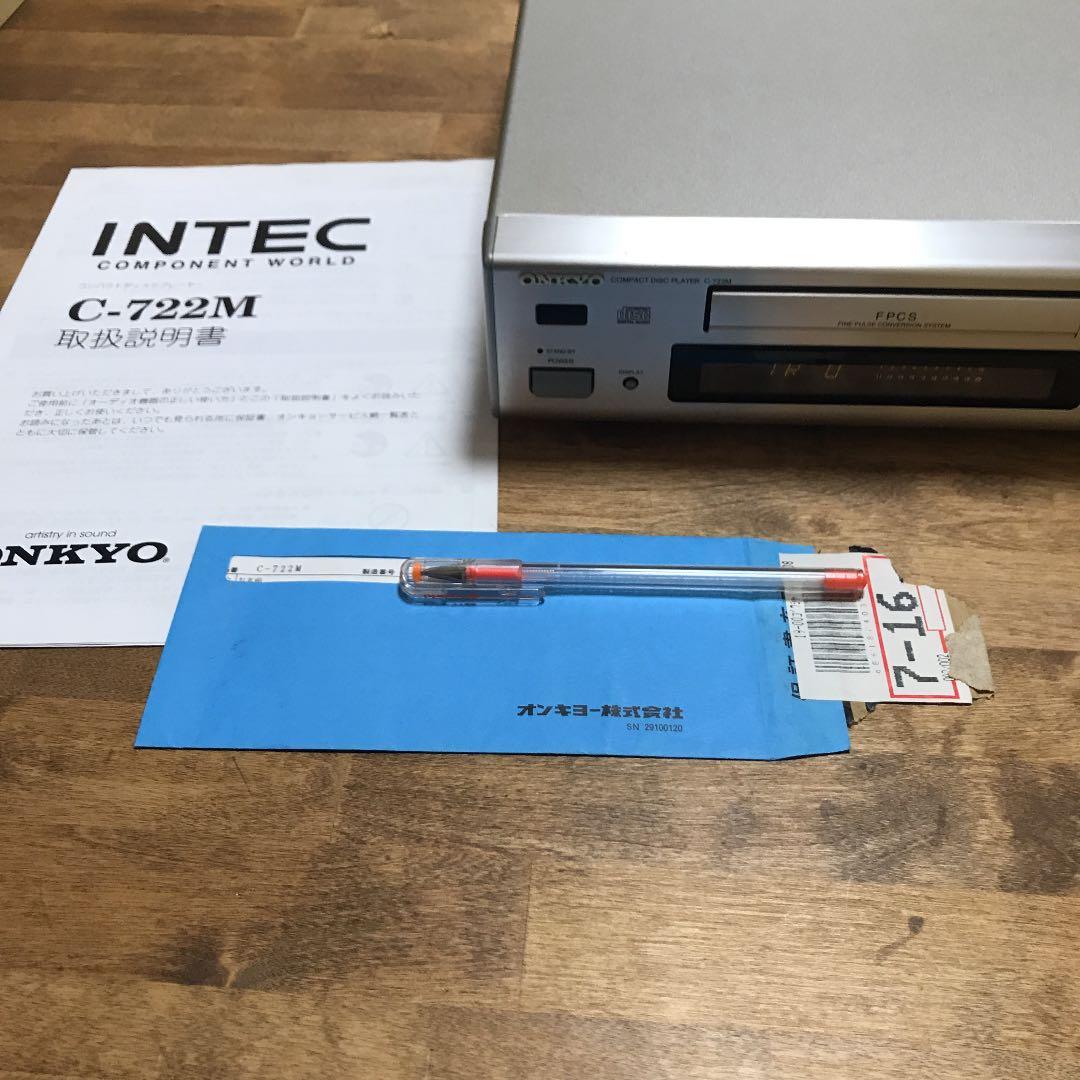 ONKYO C-722M intec 275 オンキョー　ジャンク