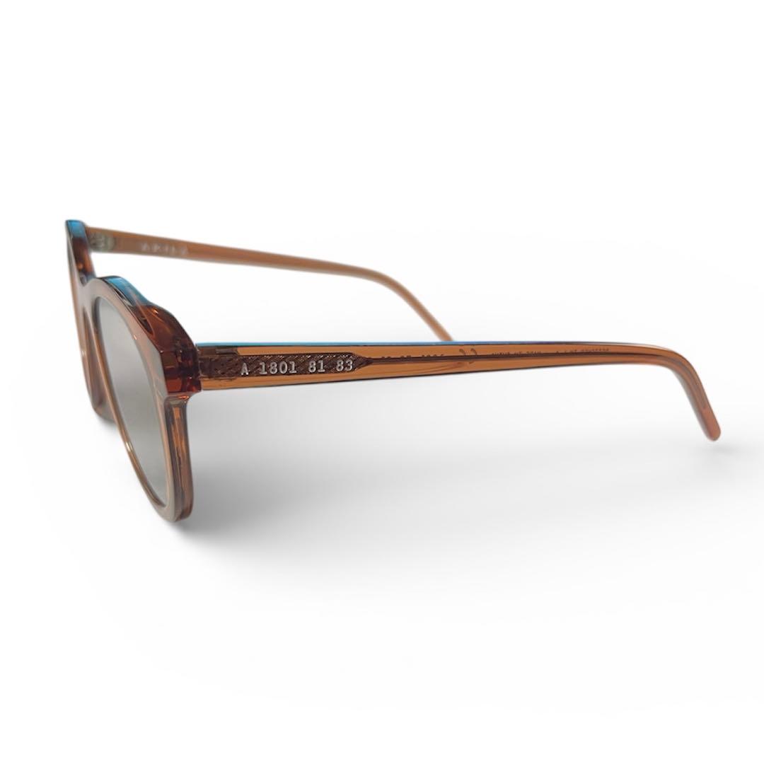 AKILA LA サングラス 美品 ユニセックス A1801 ブラウンフレーム