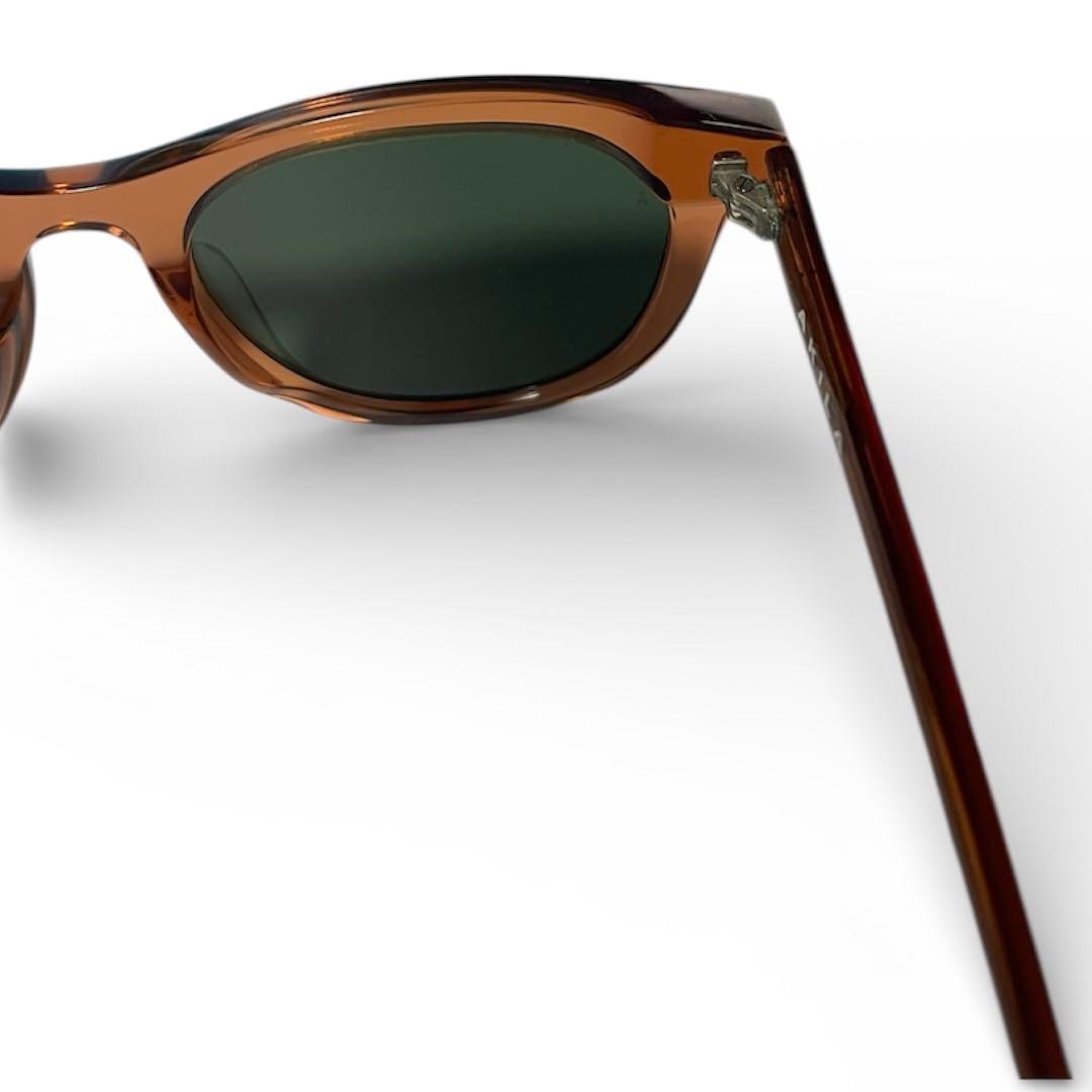 AKILA LA サングラス 美品 ユニセックス A1801 ブラウンフレーム