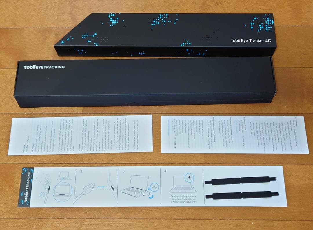 Tobii Eye Tracker 4C　トビーアイトラッカー　動作確認済み