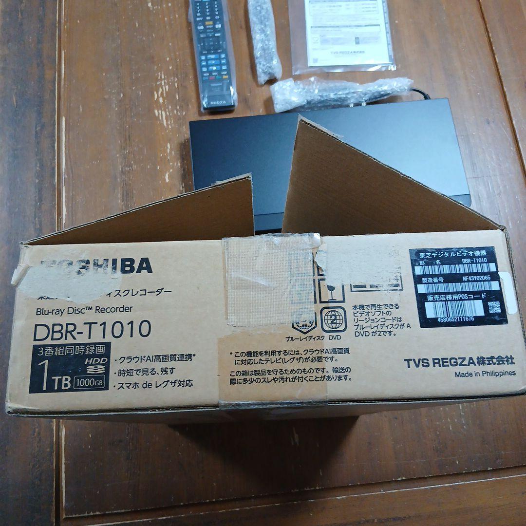 東芝 REGZA ブルーレイレコーダー DBR-T1010