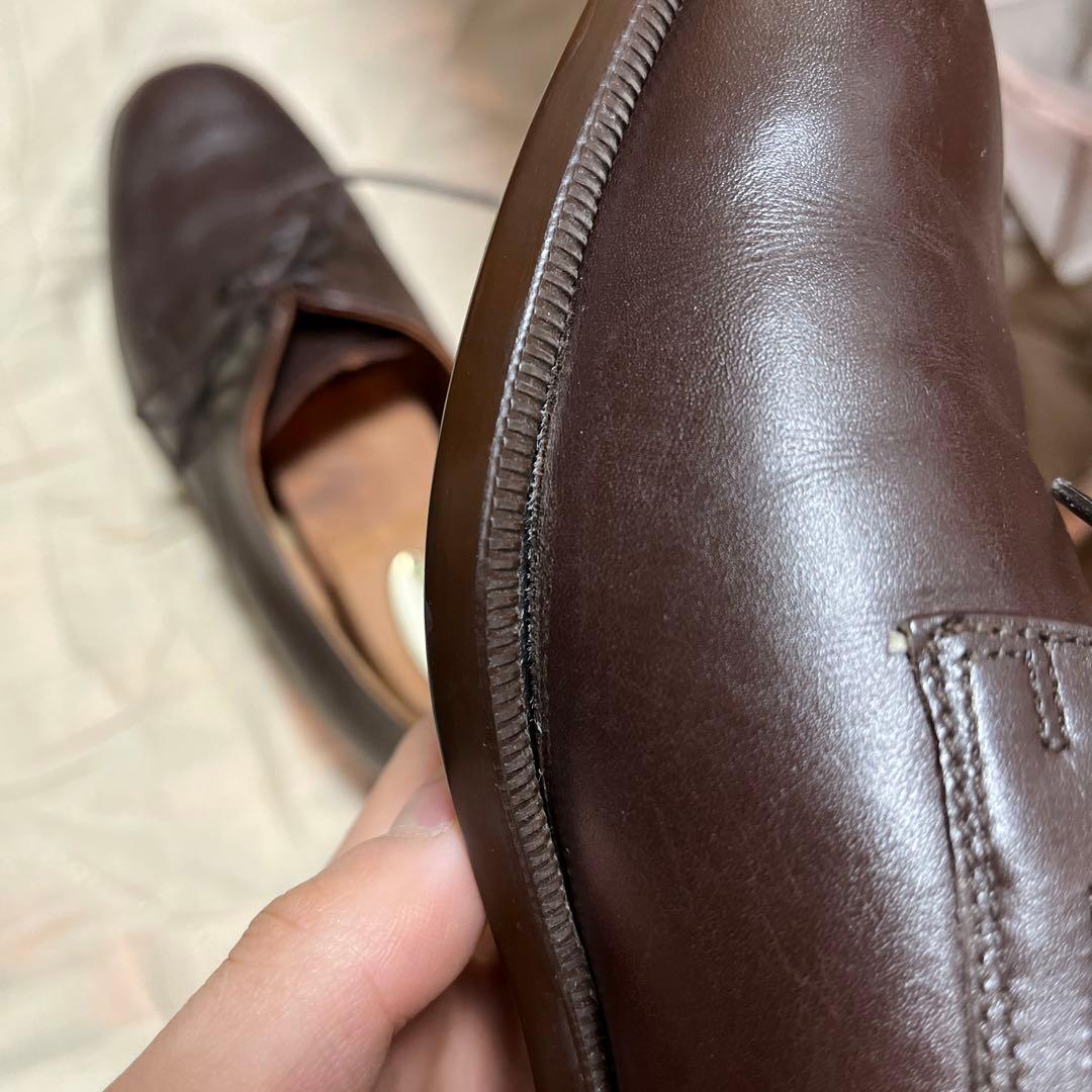 ベルギー軍　サービスシューズ　ブラウン　89年製