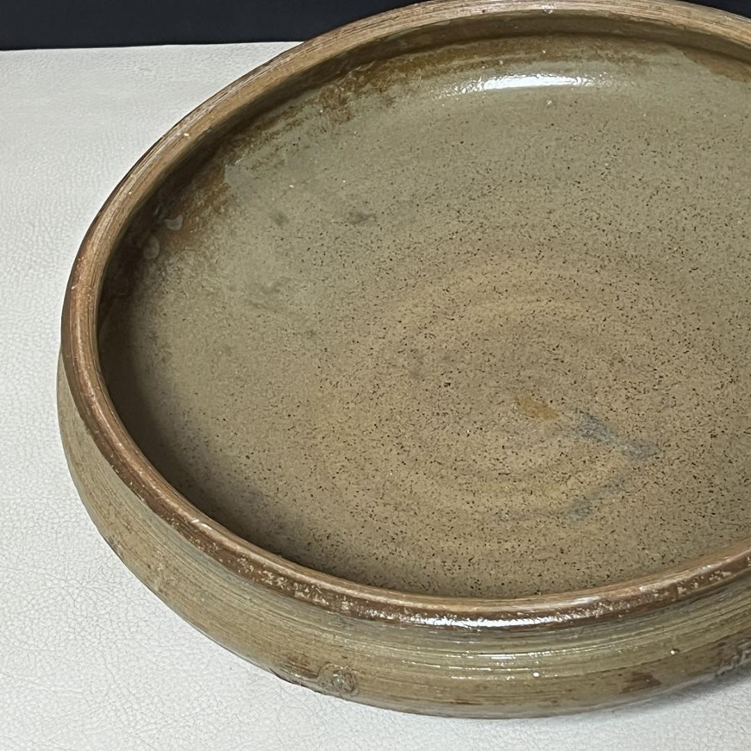 十一代 長岡空権 楽山焼 花生 共箱 住右衛門 水盤 出雲焼 楽山窯 k3022