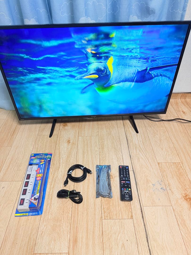 美品送料込‼️20年製！シャープ 42V型 液晶テレビ AQUOS裏番組録画対応