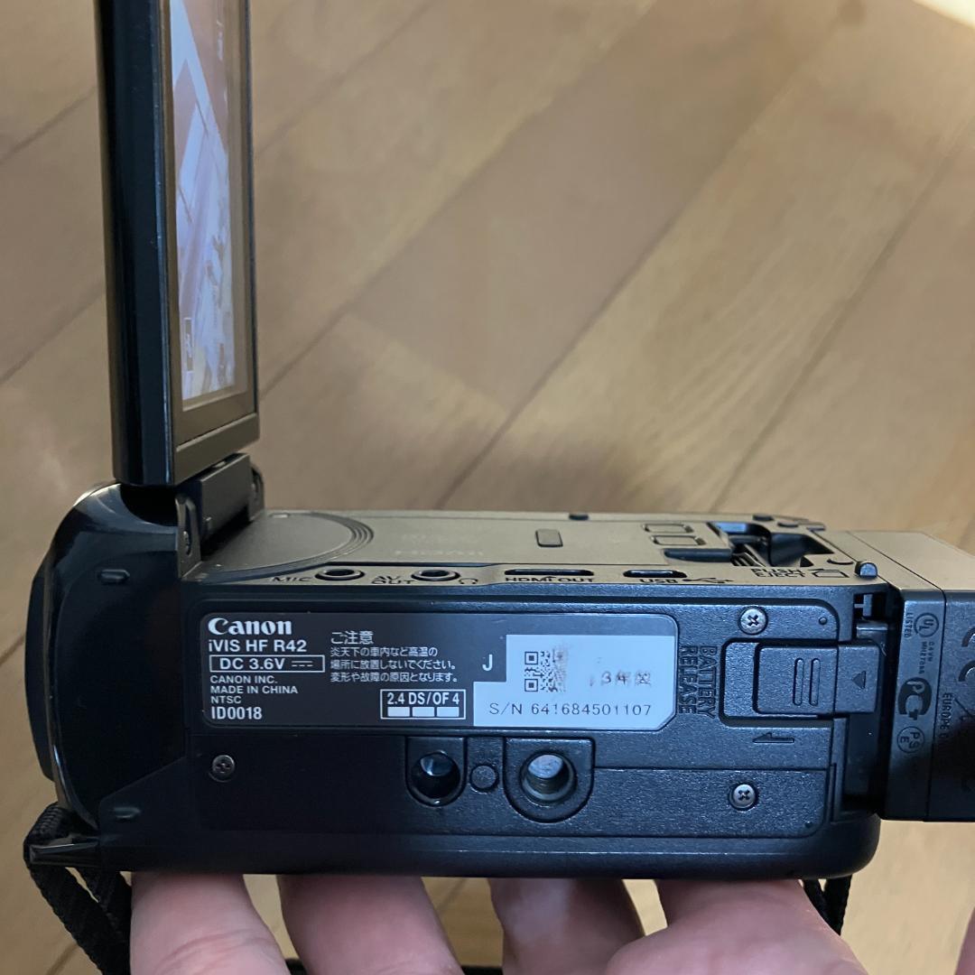 【中古】Canon IVIS HF R42 ビデオカメラ 本体