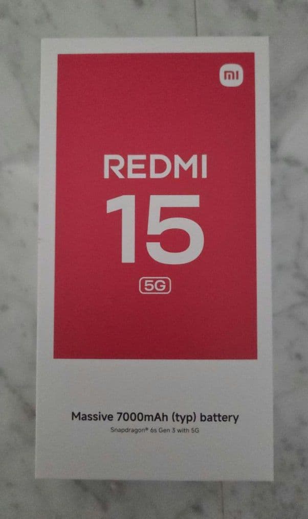 REDMI 15 5G 8+256GB リップルグリーン 3種ケース付