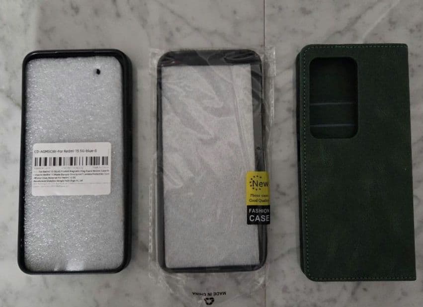 REDMI 15 5G 8+256GB リップルグリーン 3種ケース付