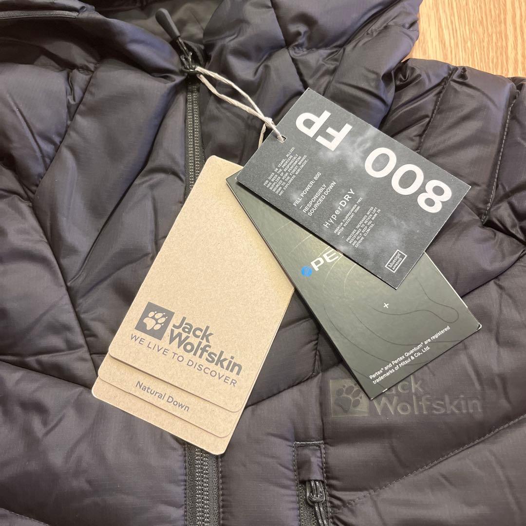 【新品】 Jack Wolfskin 800フィルパワーダウンジャケット