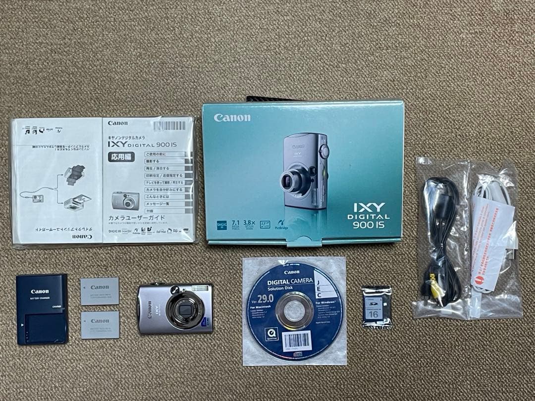【Canon IXY DIGITAL 900IS ジャンク】