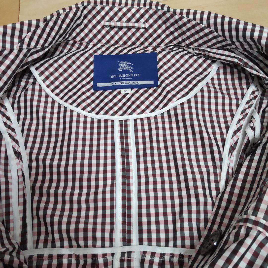 バーバリーブルーレーベルレインコート