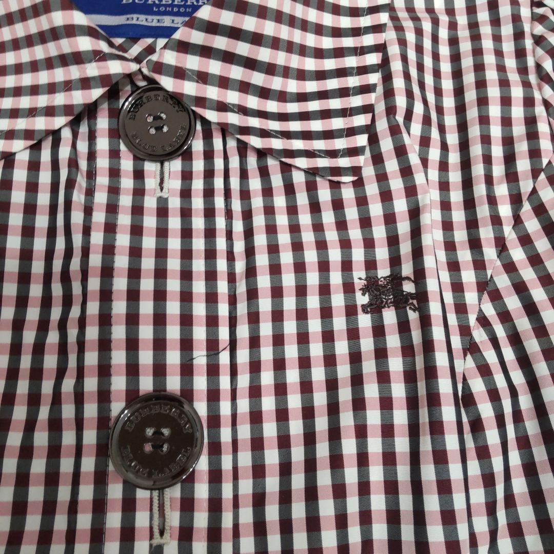 バーバリーブルーレーベルレインコート