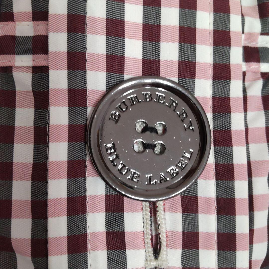 バーバリーブルーレーベルレインコート