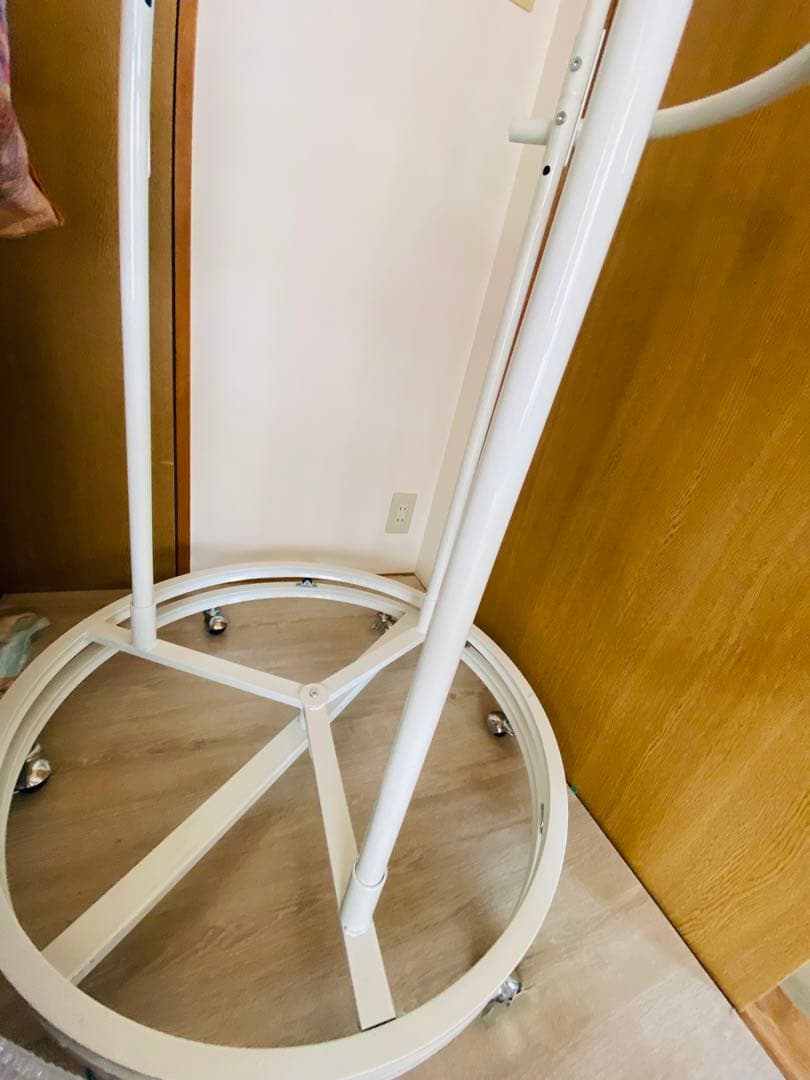 ◾️美品　回転ハンガーラック　総耐荷重100kg ラウンドハンガー 洋服ラック