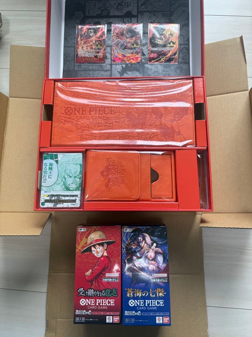 ①受け継がれる意志 ②ワンピース蒼海の七傑 ③3rdANNIVERSARYSET