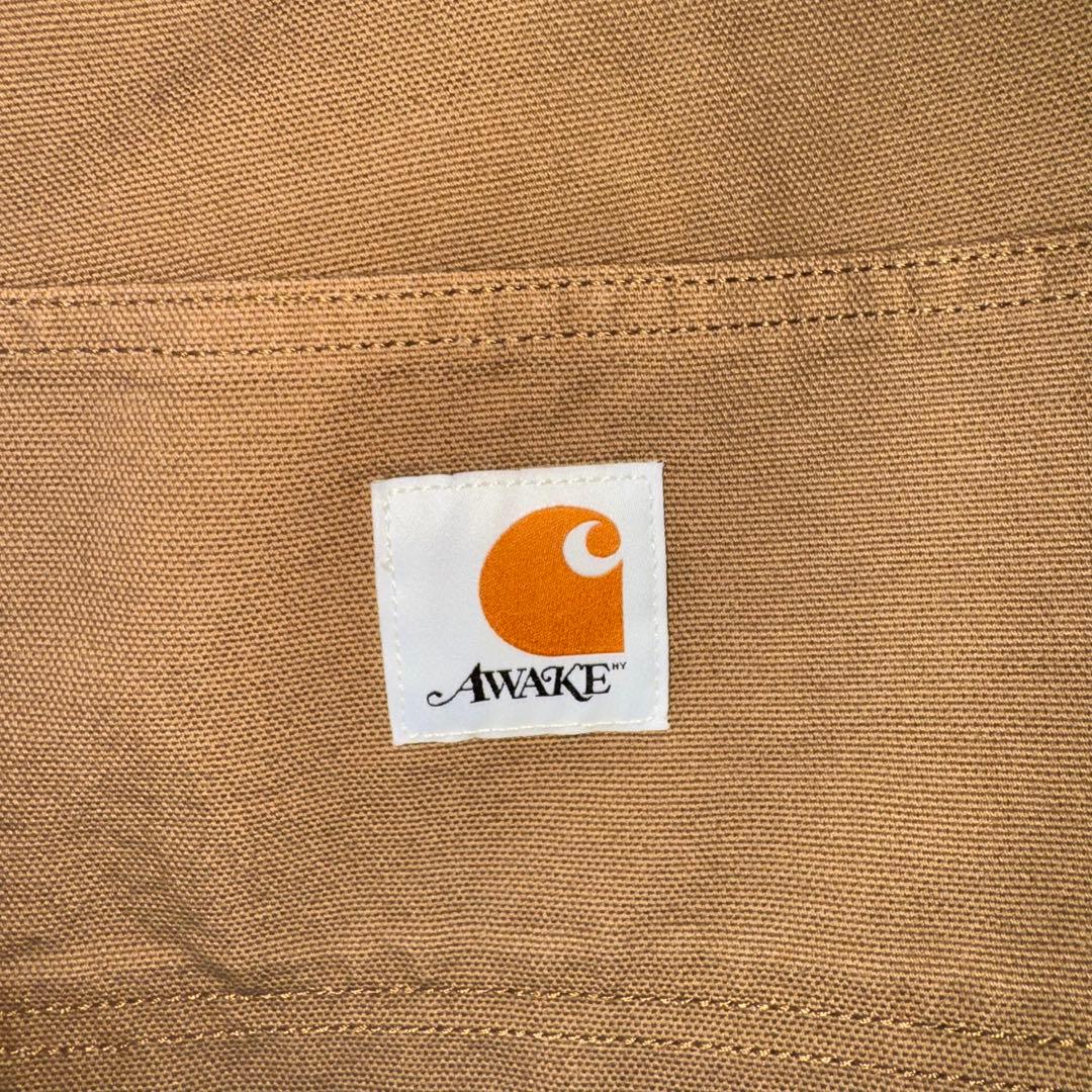 carhartt wip×AWAKE コラボ　ダブルニー　ダック地　XLサイズ