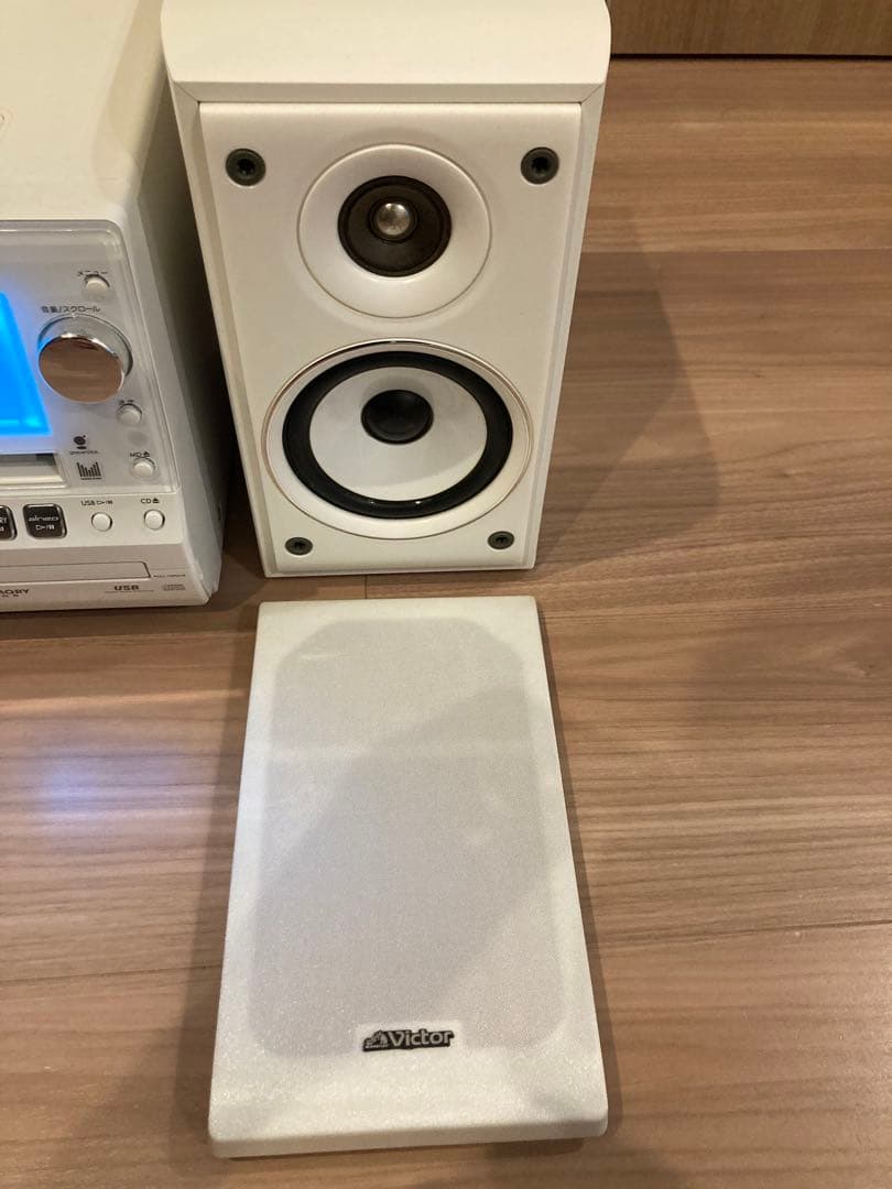 Victor CD・MD コンパクトコンポ UXGM77-W 動作確認済み