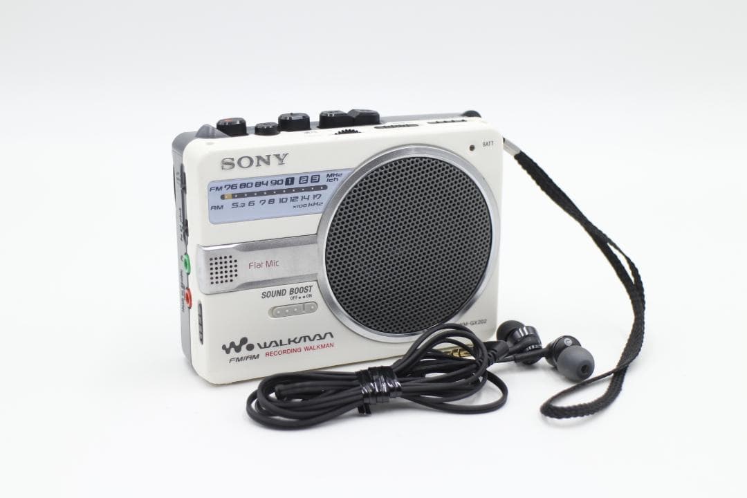 453 / SONY ラジオ録音機能付き カセットウォークマン WM-GX202