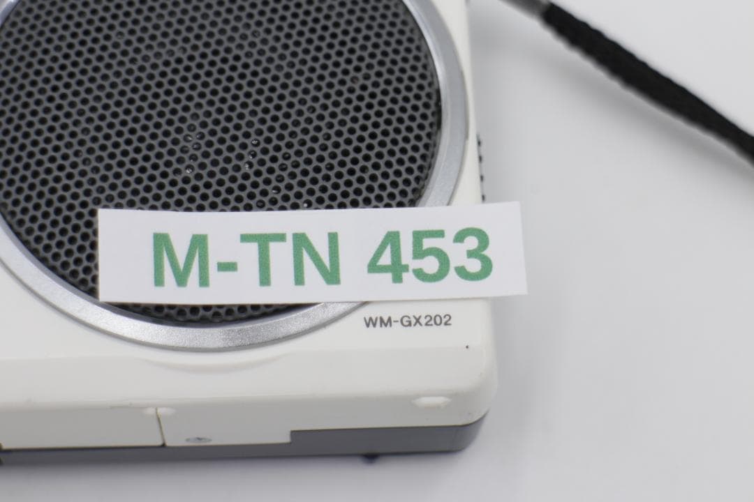 453 / SONY ラジオ録音機能付き カセットウォークマン WM-GX202