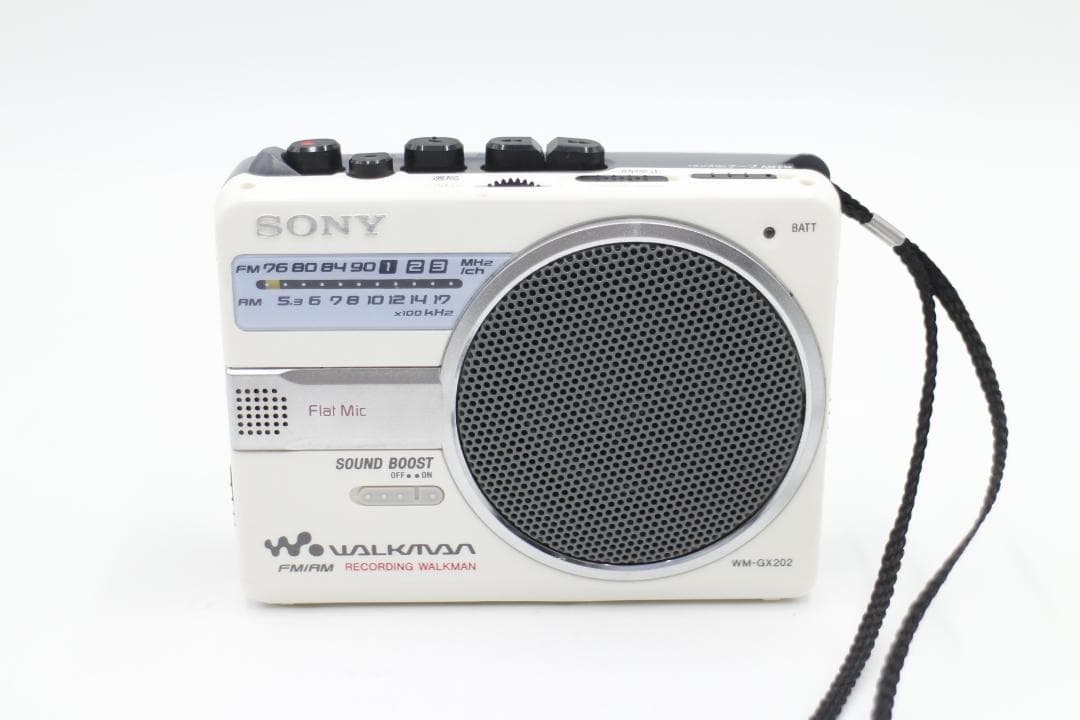 453 / SONY ラジオ録音機能付き カセットウォークマン WM-GX202
