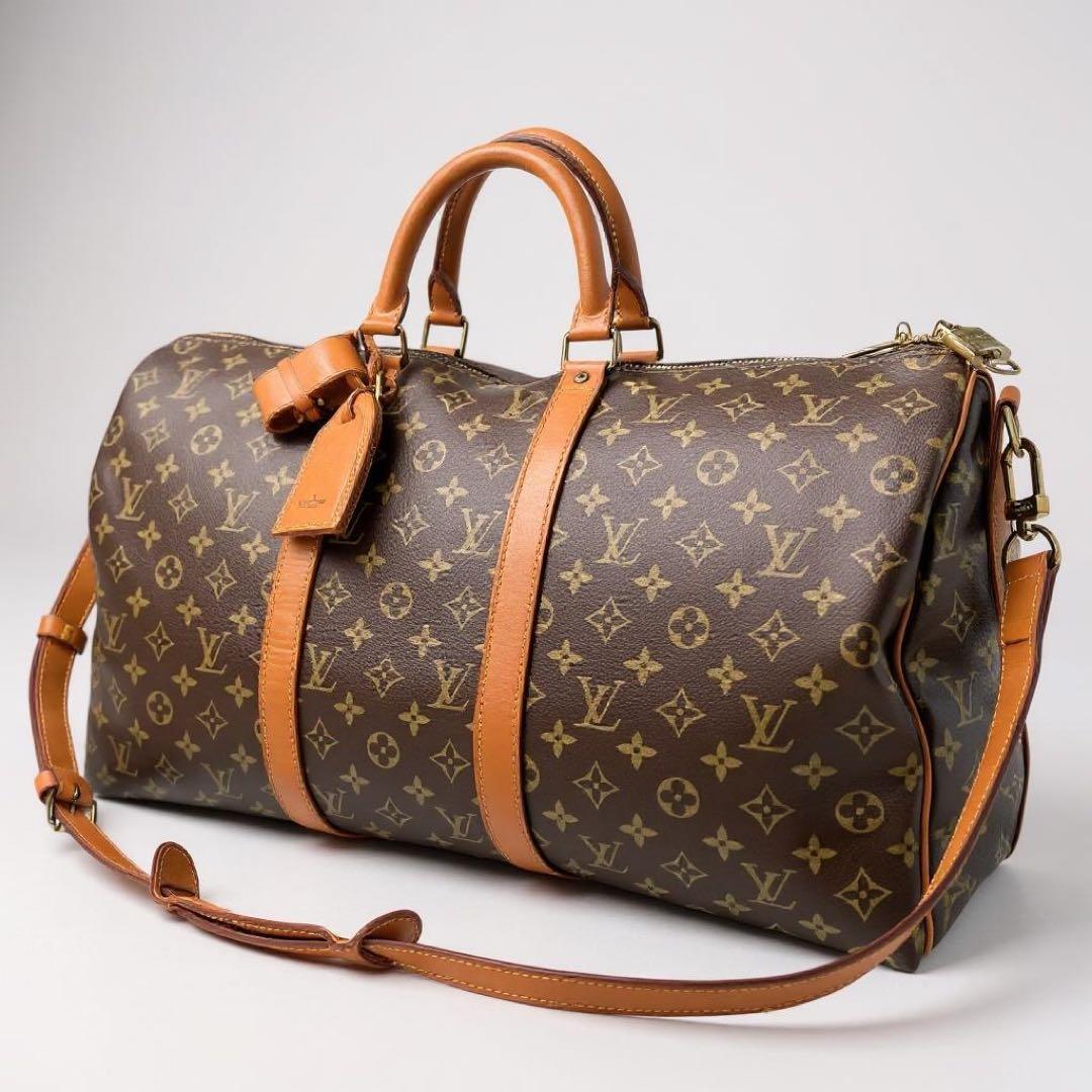 ルイヴィトン モノグラム キーポル バンドリエール ボストンバッグ M41416