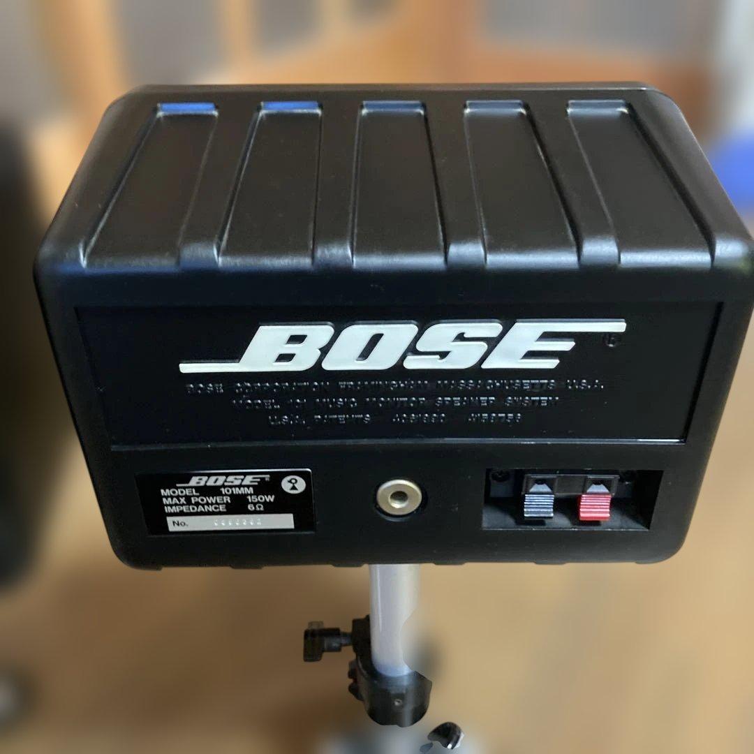 BOSE 101 MM 2台セットスタンド付き！美品！
