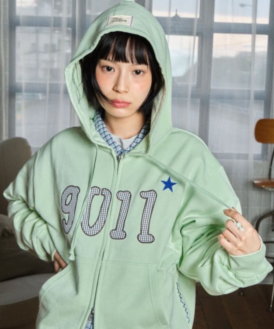 common gull products NO☆9011 zip hoodie