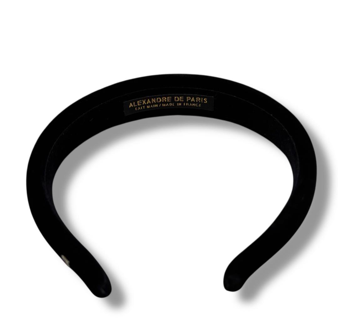 【ALEXANDRE DE PARIS】カチューシャ 2.5 cm 保存袋付き