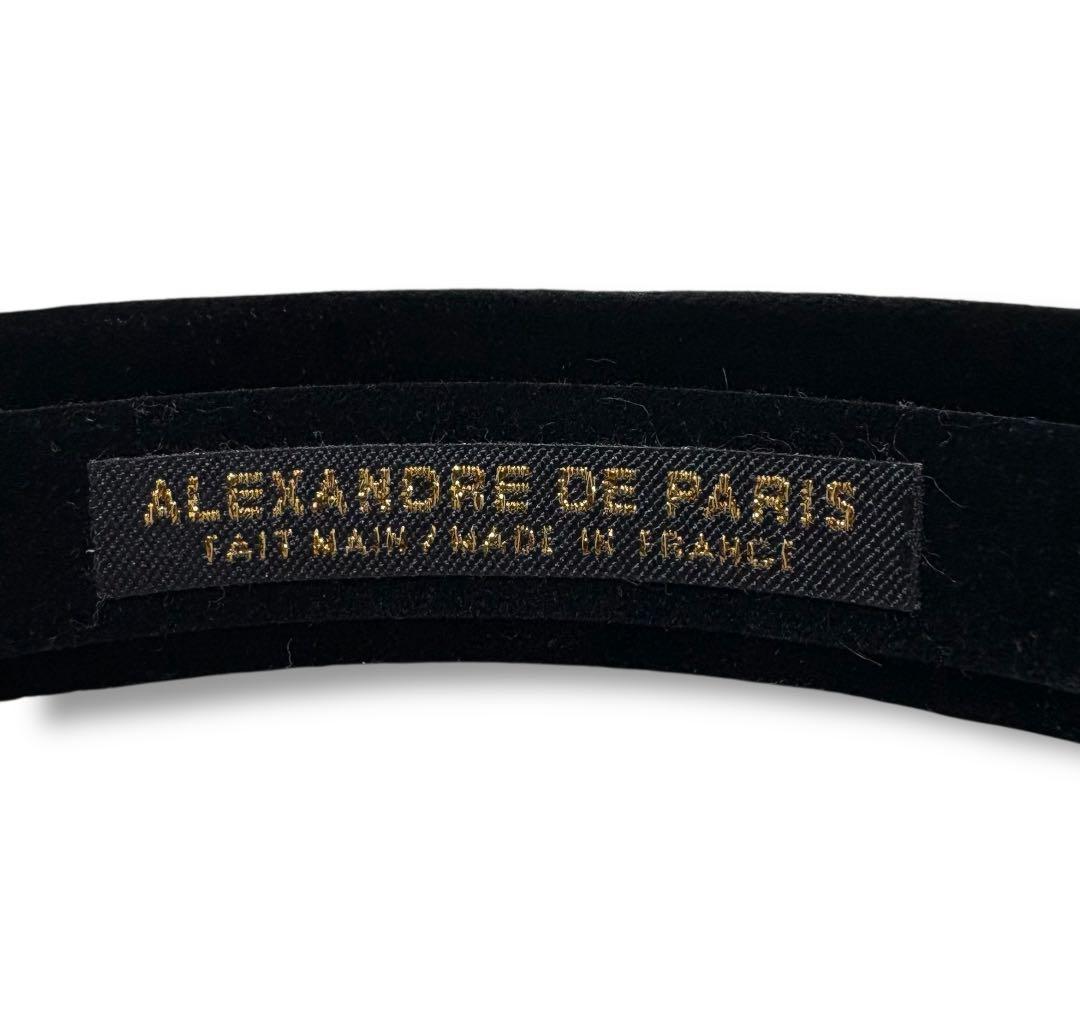 【ALEXANDRE DE PARIS】カチューシャ 2.5 cm 保存袋付き