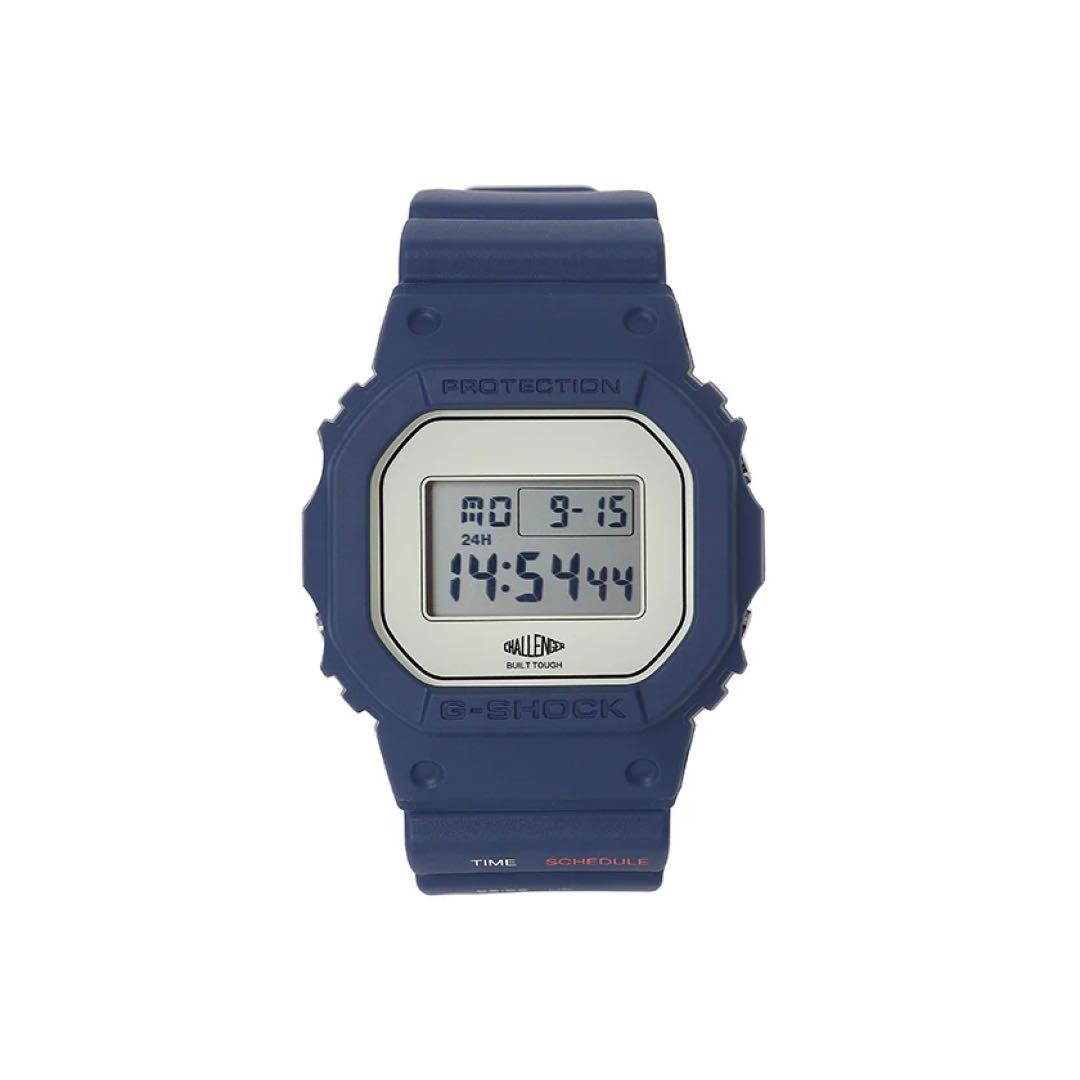 即日発送　Casio G-Shock x CHALLENGER navy