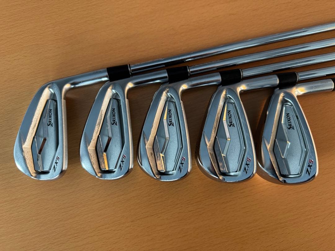 SRIXON ZX5 アイアン 5本セット ダイナミックゴールド95S 6〜P