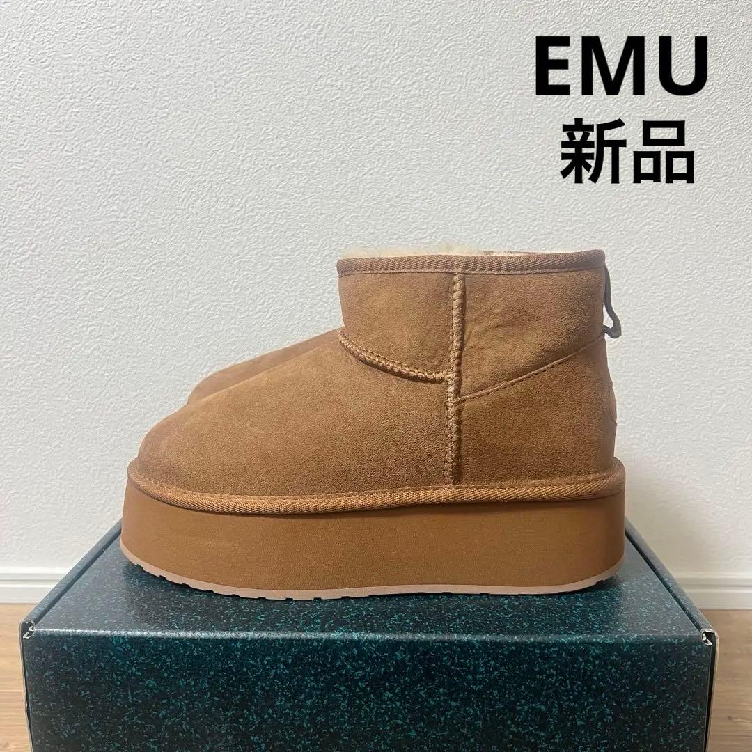 EMU/エミュー STINGER MICRO FLATFORM ムートンブーツ