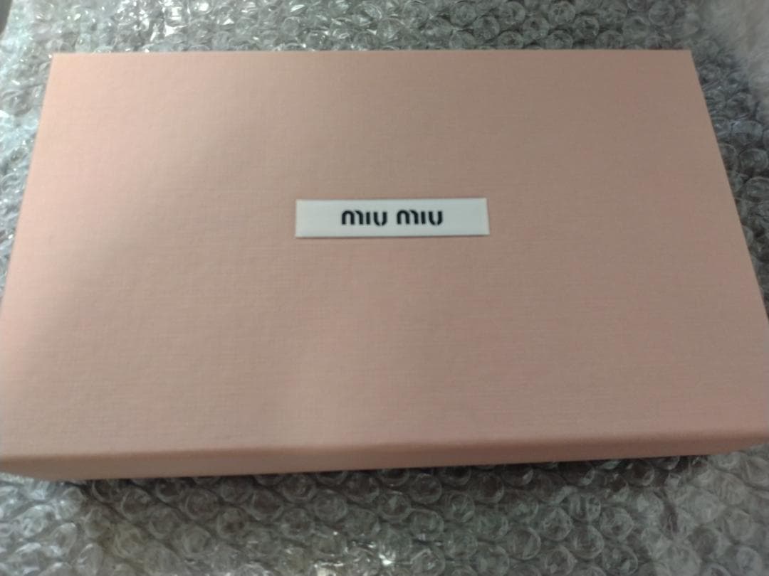 【むぅまっくす♡】【希少】【新品・未使用品】ミュウミュウ 長財布