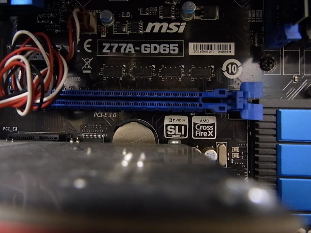 自作パソコン　i7-2600K 　Z77A-GD65