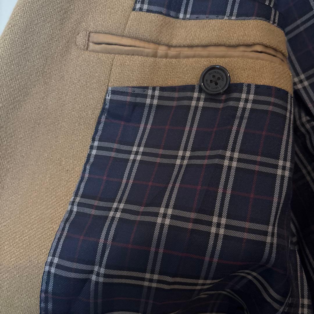 【美品】BURBERRY BLACKLABEL テーラードジャケット キャメルM