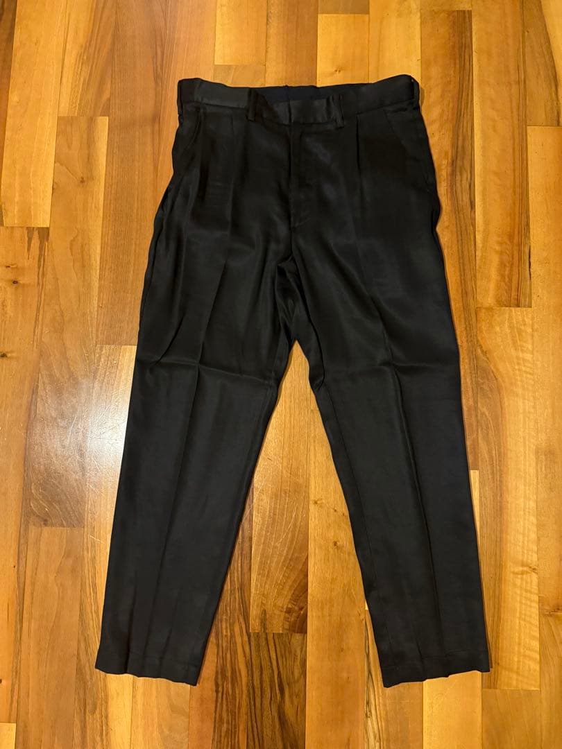 サノバチーズ スラックス ブラック パンツ トラウザー M 新品