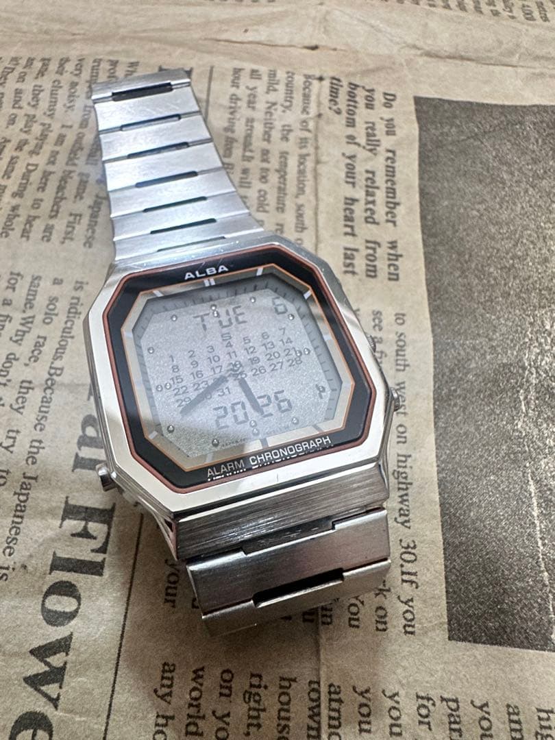 美品　ALBA 二重面相　Y950-5020