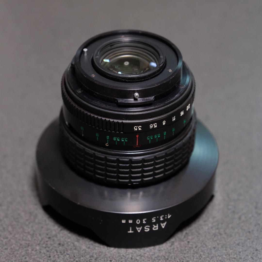 MC ARSAT 30mm f3.5 / pentacon six用 魚眼レンズ