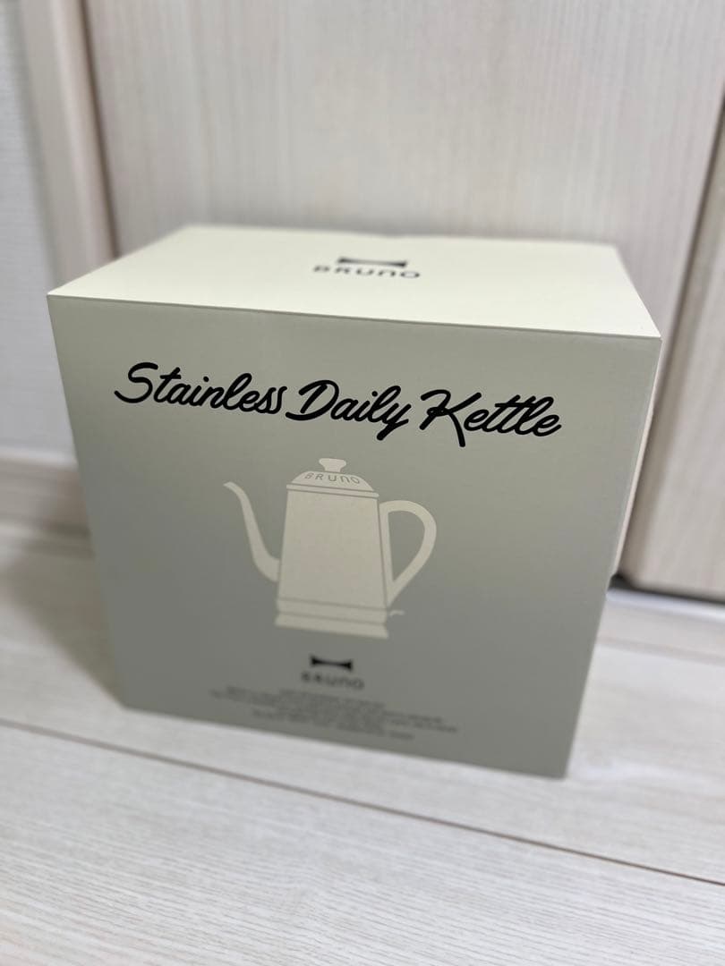 【新品未使用】BRUNO ステンレスデイリーケトル