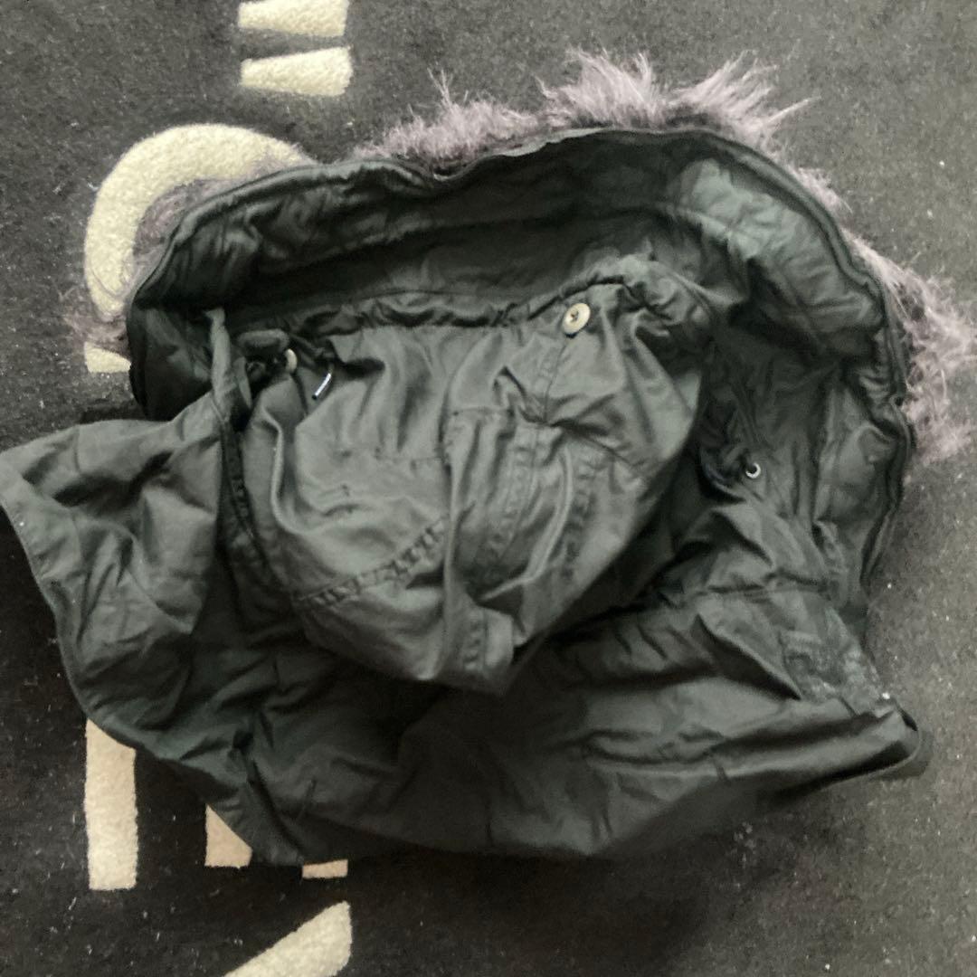 Anytee 後染めブラックm65 hood_deadstock フード