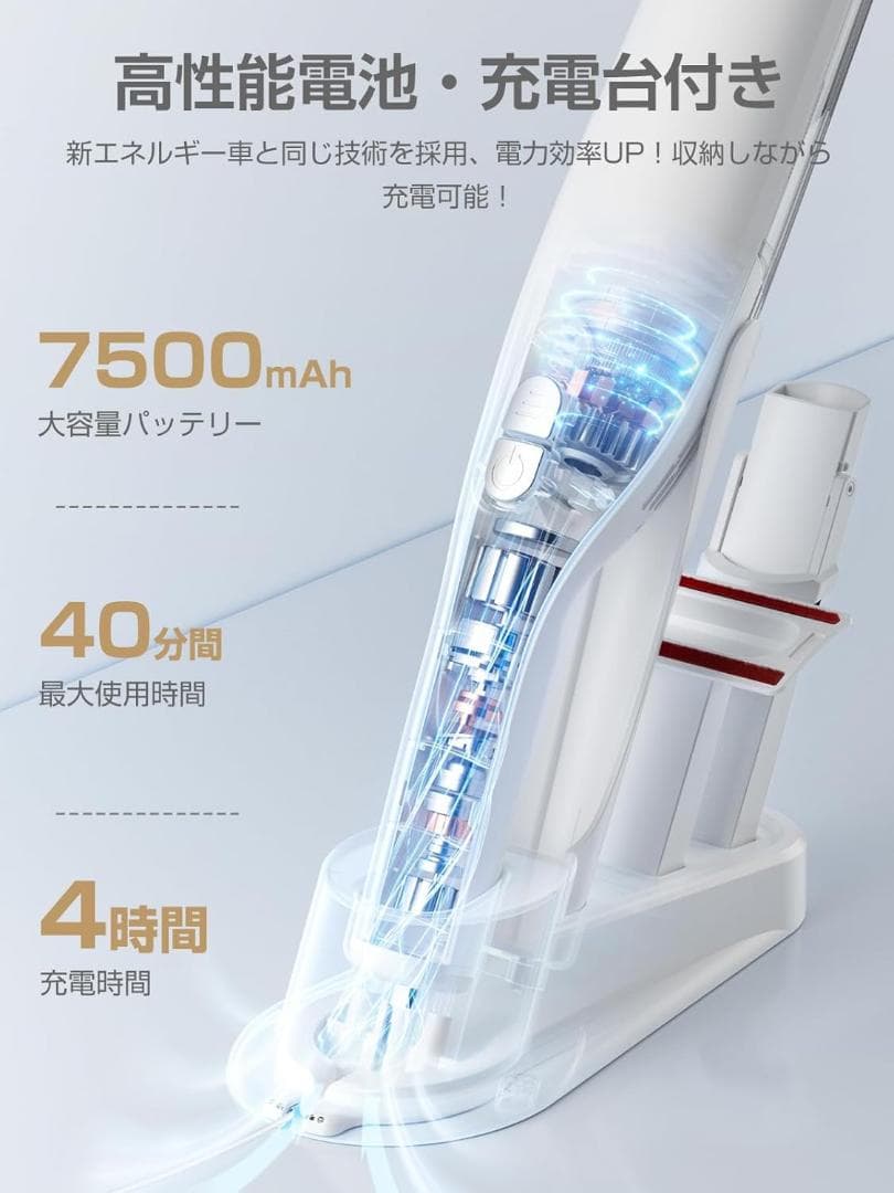 コードレス掃除機 スティッククリーナー ハンディクリーナー　 サイクロン式